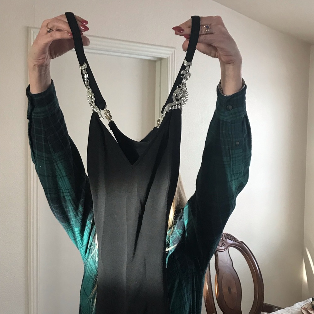 Black tie event gown